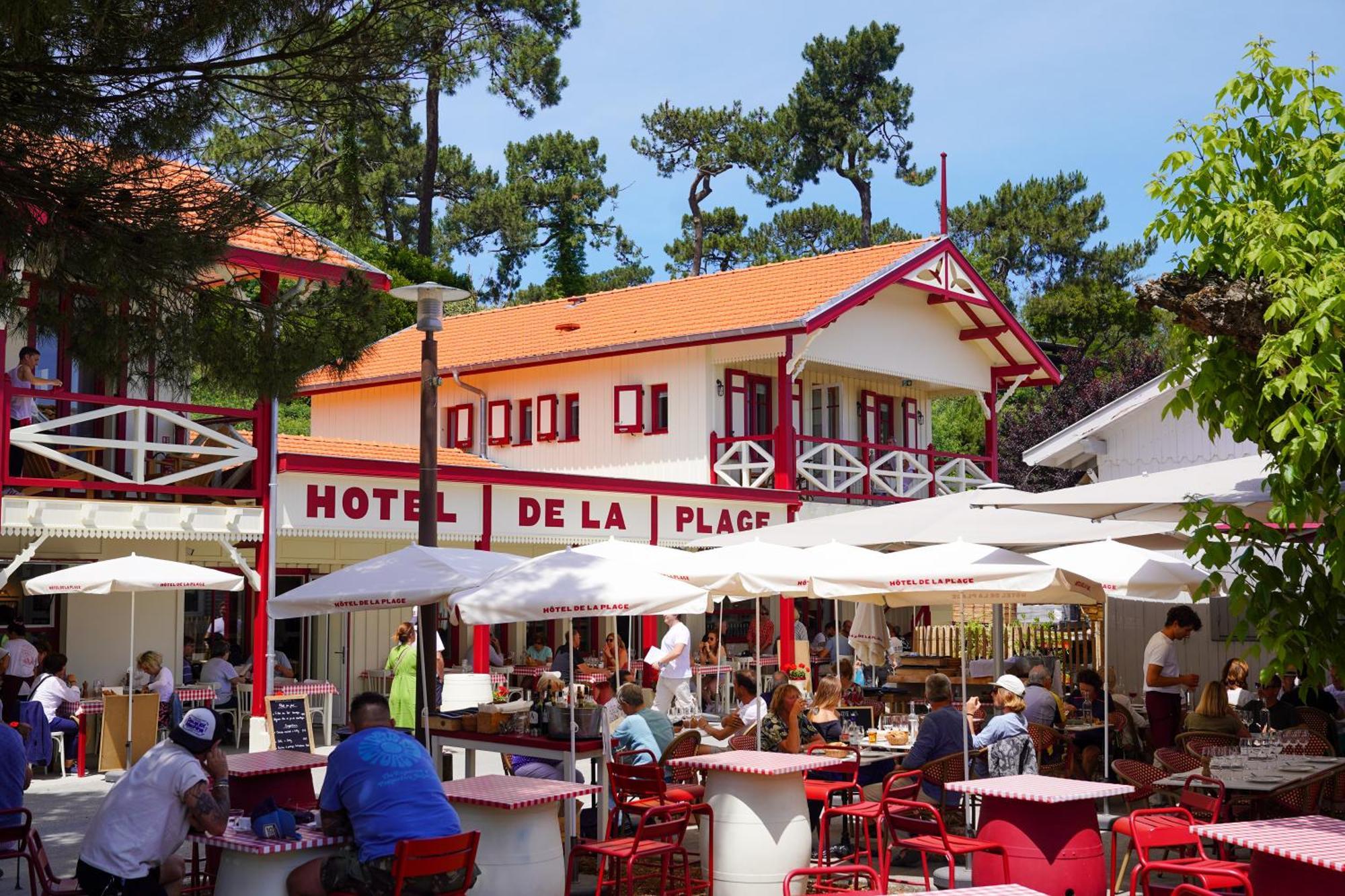 Hotel De La Plage Lège-Cap-Ferret Dış mekan fotoğraf
